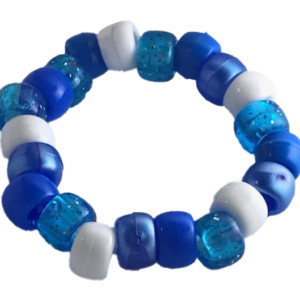 blue bracelet