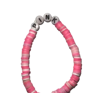 color bracelet - pinktastic